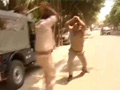Caught on camera: In UP, it's khaki vs khaki 
