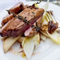 Angela Hartnett's duck with dates and walnuts recipe