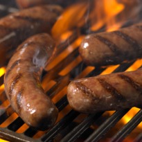 Barbecued Sausages