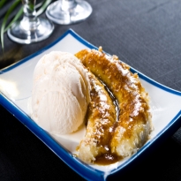 Baked Banana Suzette Baked Banana Suzette