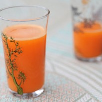 Carrot, orange and ginger juice recipe