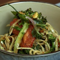 Chilled Indian Udon Noodle Salad Chilled Indian Udon Noodle Salad