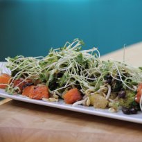 Lentil and Charred Broccoli Chaat Lentil and Charred Broccoli Chaat