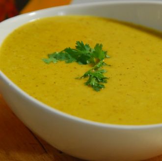 Moong Dal Kiwi Coconut Soup Recipe by Sanjeev Kapoor ...