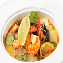 Prawns in Coconut Milk and Coriander Prawns in Coconut Milk and Coriander