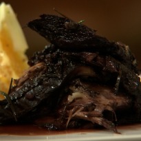 Roast Lamb With Garlic And Rosemary