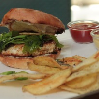Tofu Burger with Tahini