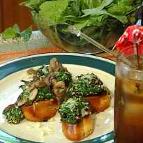 Warm Spinach Salad Warm Spinach Salad