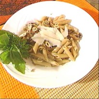 Whole Wheat Pasta in Mushroom Sauce Recipe