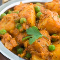 Aloo Matar Rasedaar