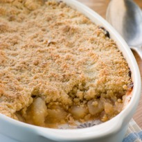 Apple Peach Crumble