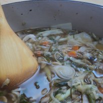 Arbi Soup with Oriental Spices Recipe