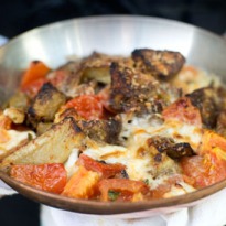 Angela Hartnett's aubergine gratin