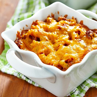 Cheesy Baked Pasta Cheesy Baked Pasta