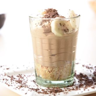 Deconstructed Banoffee pie