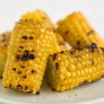 Barbecued Corn with Chilli and Lime Butter Barbecued Corn with Chilli and Lime Butter