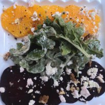 Beet, Feta and Orange Salad
