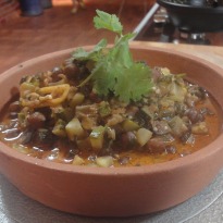 Black Channa and Coconut Stew