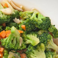 Broccoli with Onion and Garlic