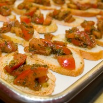 Bruschetta Tandoori Chicken
