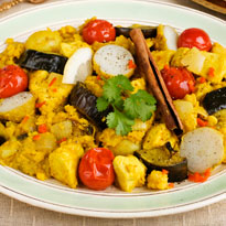 Vegetables Salt and Pepper  Recipe