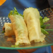 Chilled Rice Wraps