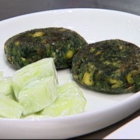 Corn Palak ki Tikki Recipe