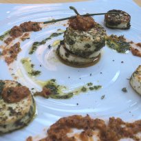 Cottage Cheese and Green Spices Recipe