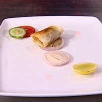 Potatoes Wrapped in Crispy Rice Pancake
