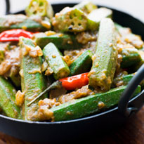 Crispy Bhindi Recipe