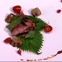 Duck Salad with Foie Gras