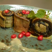 Georgian Eggplant with Walnuts
