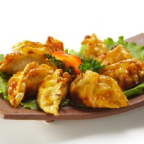 Fried Chicken Momos Recipe