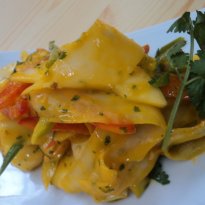 Green Papaya Salad With Mango Dressing Recipe