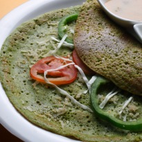 Pesarattu (Green Gram Dosa)