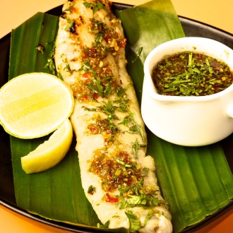 Grilled Fish South-East Asian Dressing 