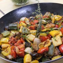 Himalyan Red Rice and Provencal Vegetable Ragu Recipe