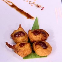 Kachche Kele Ke Pakke Pakore  Recipe