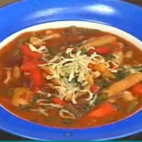 Kidney Beans and Pasta Soup