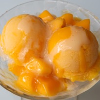 Mango Ice Cream  Recipe