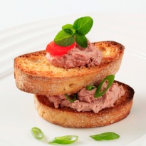 Masala Chicken on Toast