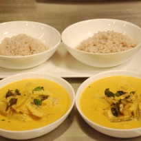 Meen Alleppey Curry with Brown Rice Recipe