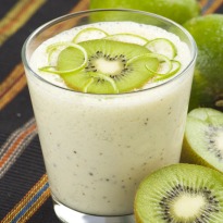Melon and Kiwi Fruit Smoothie