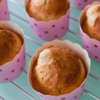 Microwaved Eggless Muffins