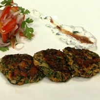 Murg Palak Ke Korma Kebab