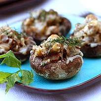Stuffed Mushroom Salad
