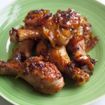 Nigel Slater's sticky spicy chicken drumsticks recipe
