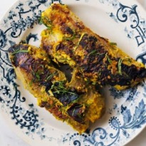Nigel Slater's turmeric lamb