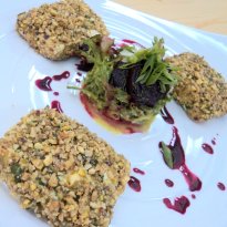 Nut And Seed Crusted Cottage Cheese