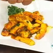 Paneer in a Lemon Honey Sauce